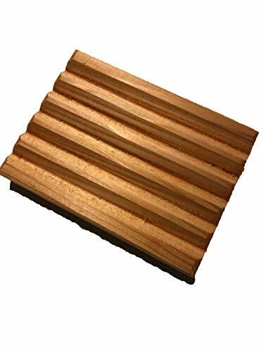 Two Ribbed Cedar Soap Savers