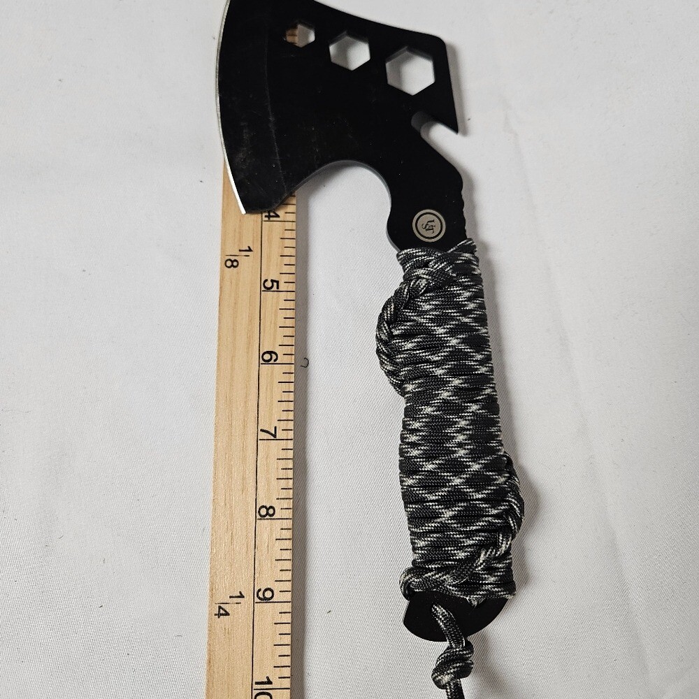 550 Paracord Wrapped Black Axe
