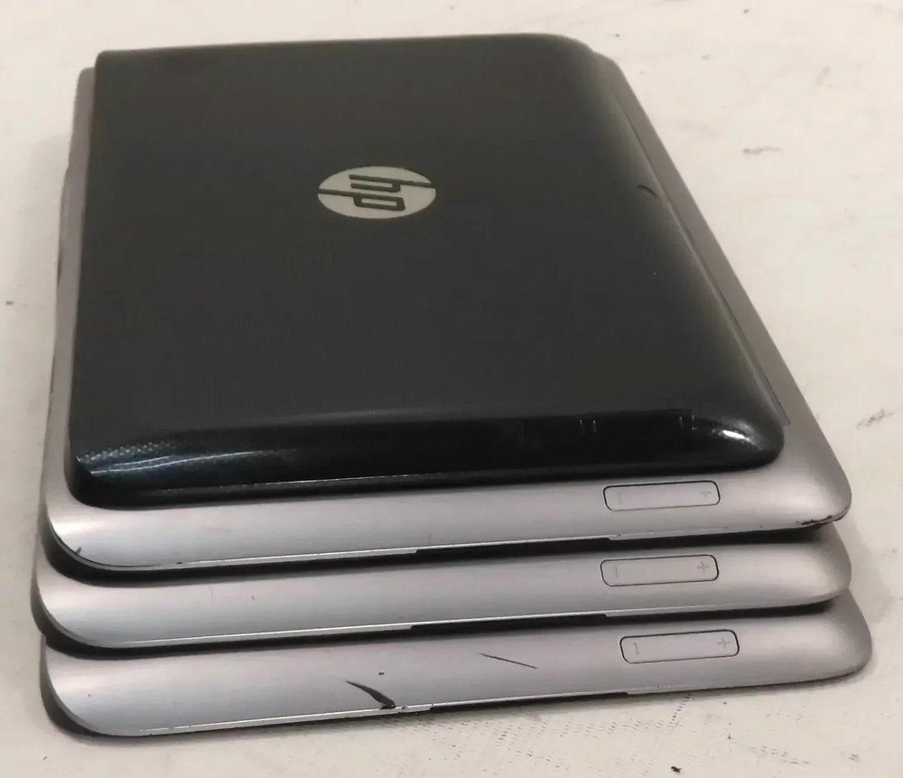 Lot 4 Mix HP Model Brand Startup Tablets