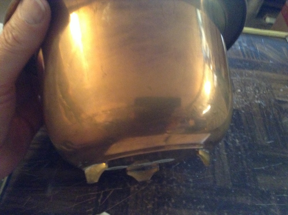 Brass three Legged planner