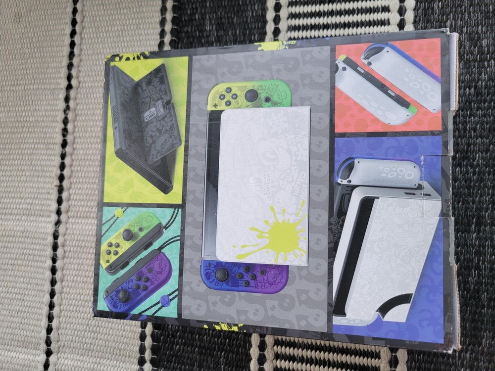 Nintendo Switch OLED Splatoon 3 Edition NEW NO CONSOLE