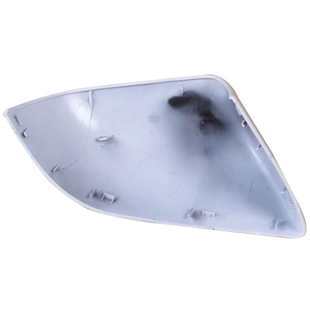 White Front Left Side View Mirror Cover Shell Cap For Tesla Model 3 2017-2022