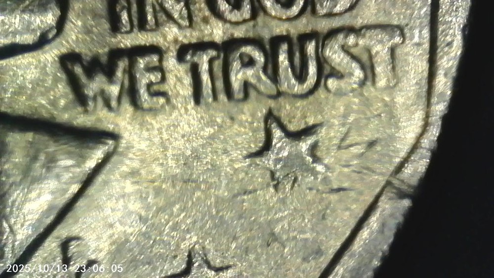 Susan B Anthony Dollar - 1979 Wide Rim , with Errors - Triple strike on star