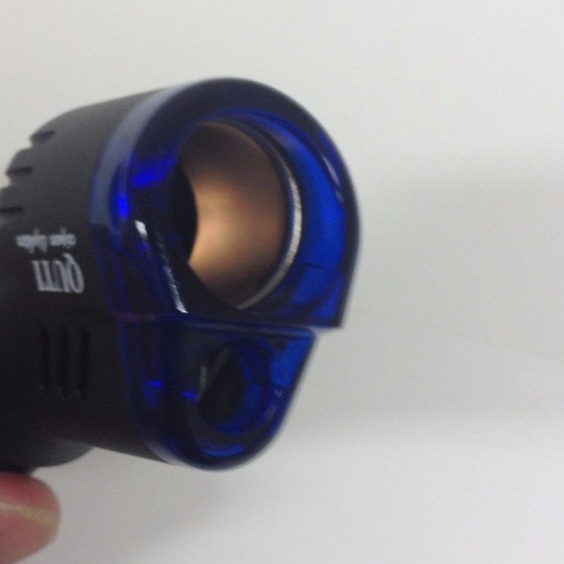 ILLUMINATED BLUE MOOD LIGHT CAR SOCKET POWER CHARGER ADAPTER CIGARETTE LIGHTER