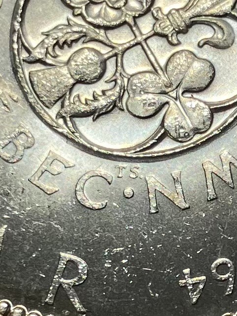 1964 Canada Silver Dollar- "Missing Dot Variety"
