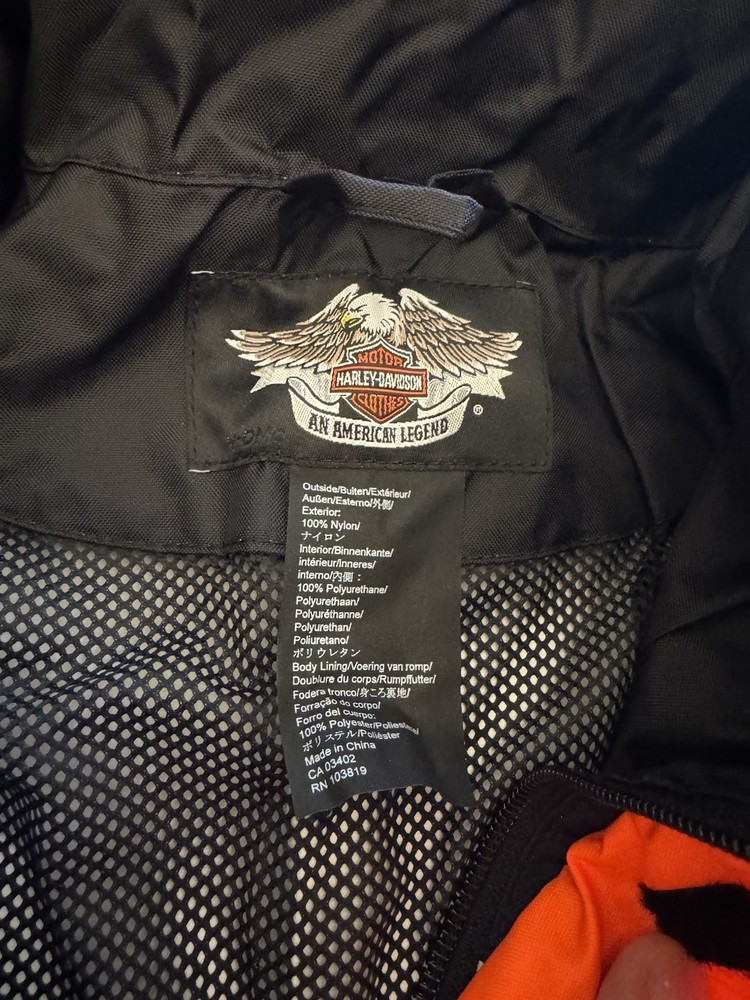 Genuine Harley-Davidson Rain Gear, Unisex Size Medium