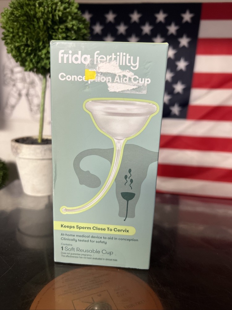 Frida Fertility, Conception Aid Cup, 1 Soft Reusable Cup Sealed