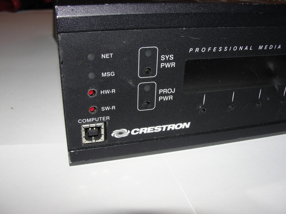 CRESTRON MPS-100 Multimedia Presentation System Control Switcher Audio Amplifier