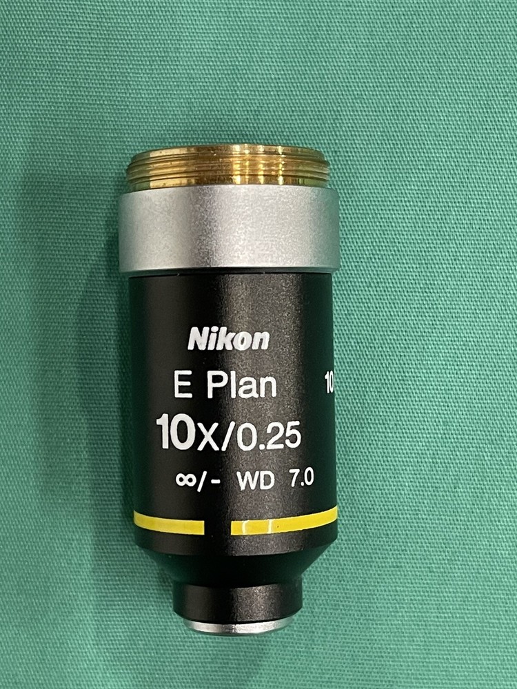 Nikon E Plan 10X/0.25 ♾/ - WD 7.0 Microscope Objective
