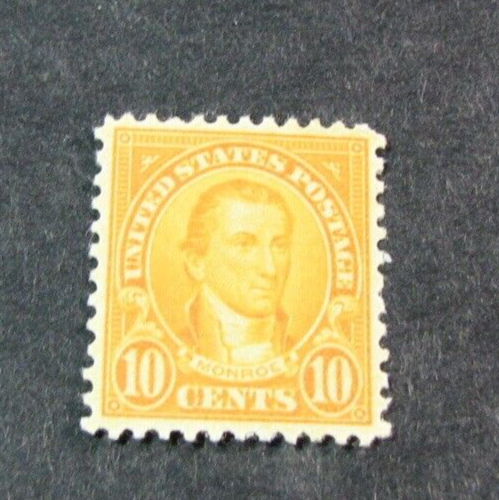 US Stamp Scott# 642 Monroe 1926-34 MH A10