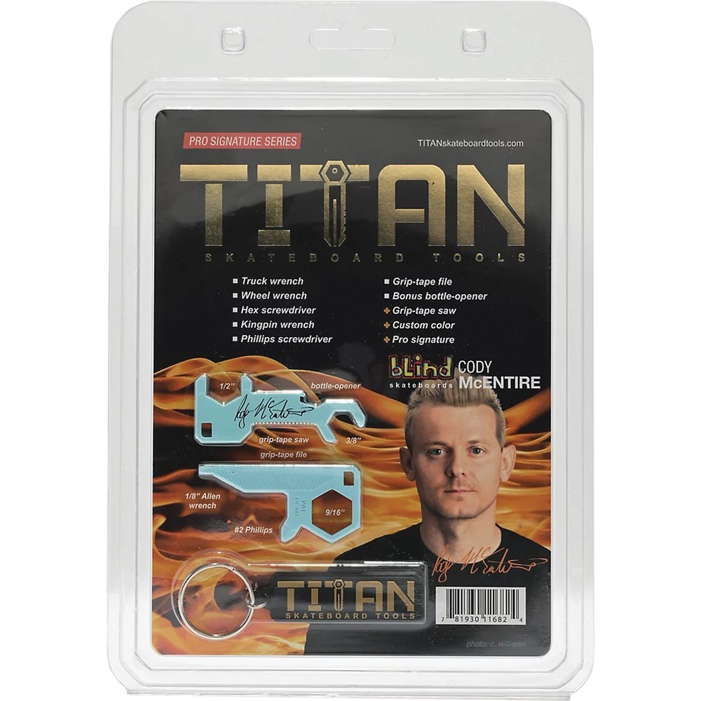 Titan  Skateboard Tools Pro Signature Series Multi-Purpose Skate Tool