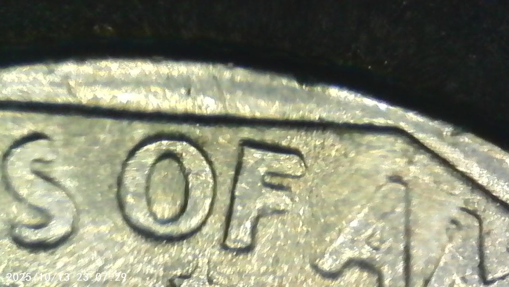 Susan B Anthony Dollar - 1979 Wide Rim , with Errors - Triple strike on star