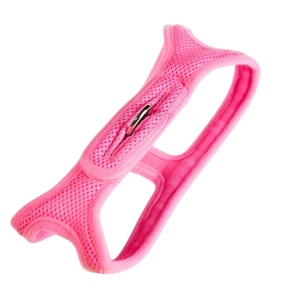 Velpro Mesh Pet Shoulder Harness Collar 19"-20" Pink