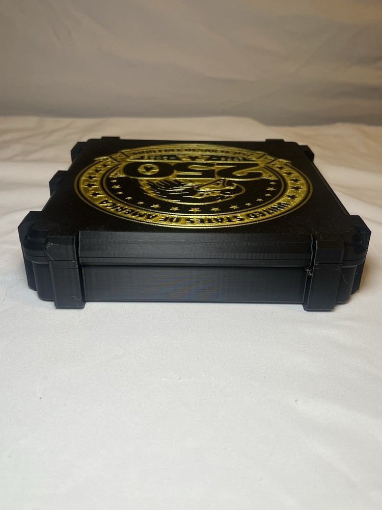 3D Printed 9MM AMMO BOX Holds 100 Rounds