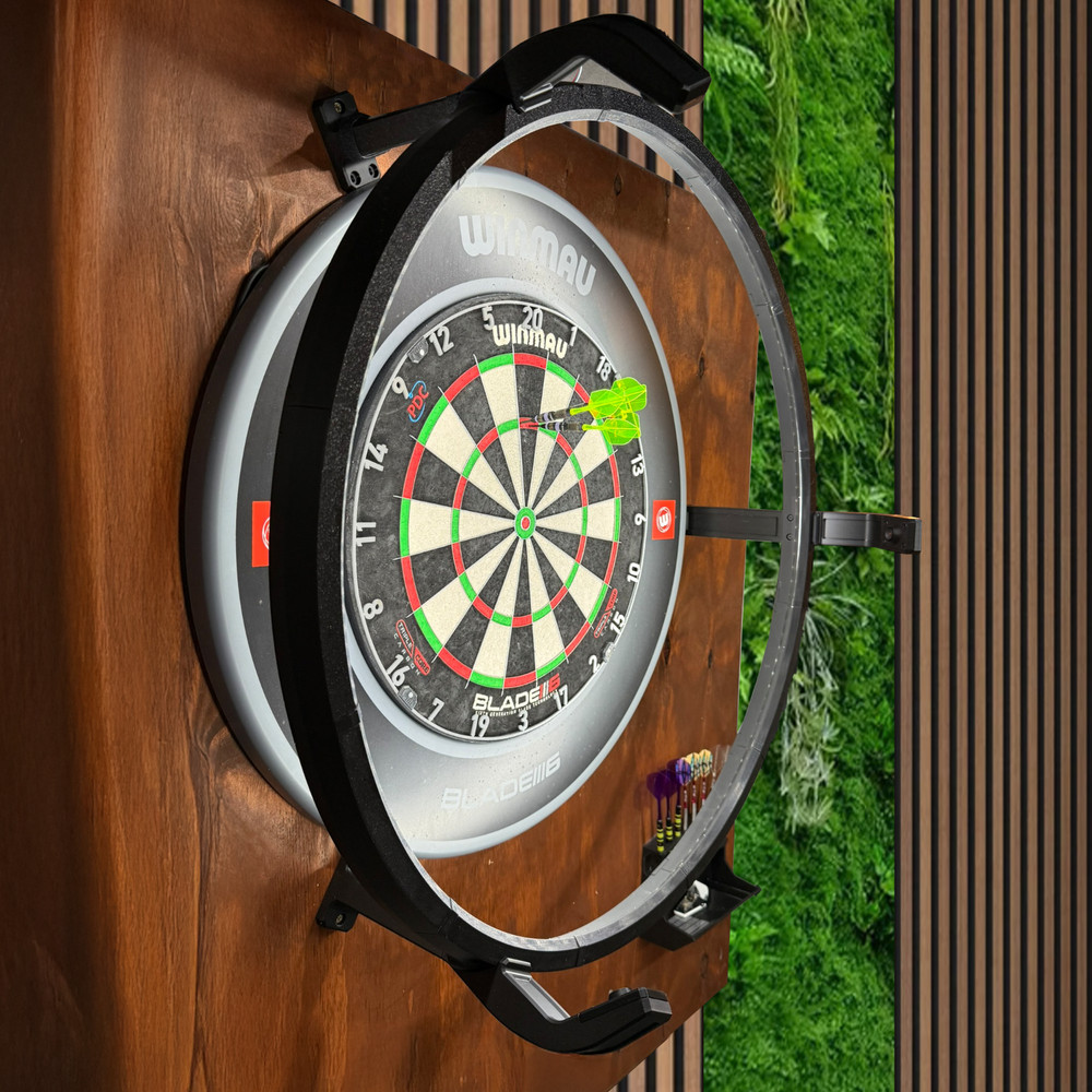 AutoDarts Ring with Cameras | Optional LED Lights and Computer
