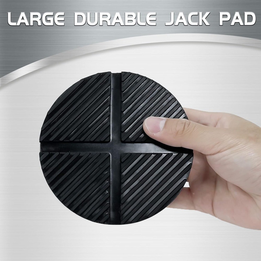 Universal Jack Pad Adapter Rubber Protector for Floor Jack Pinch Weld Side Frame