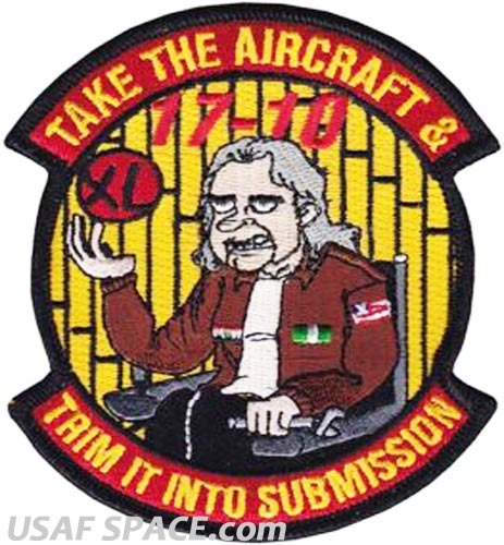 USAF SPECIALIZED PILOT TRAINING CLASS -2017-10- TAKE THE AIRCRAFT-ORIGINAL PATCH