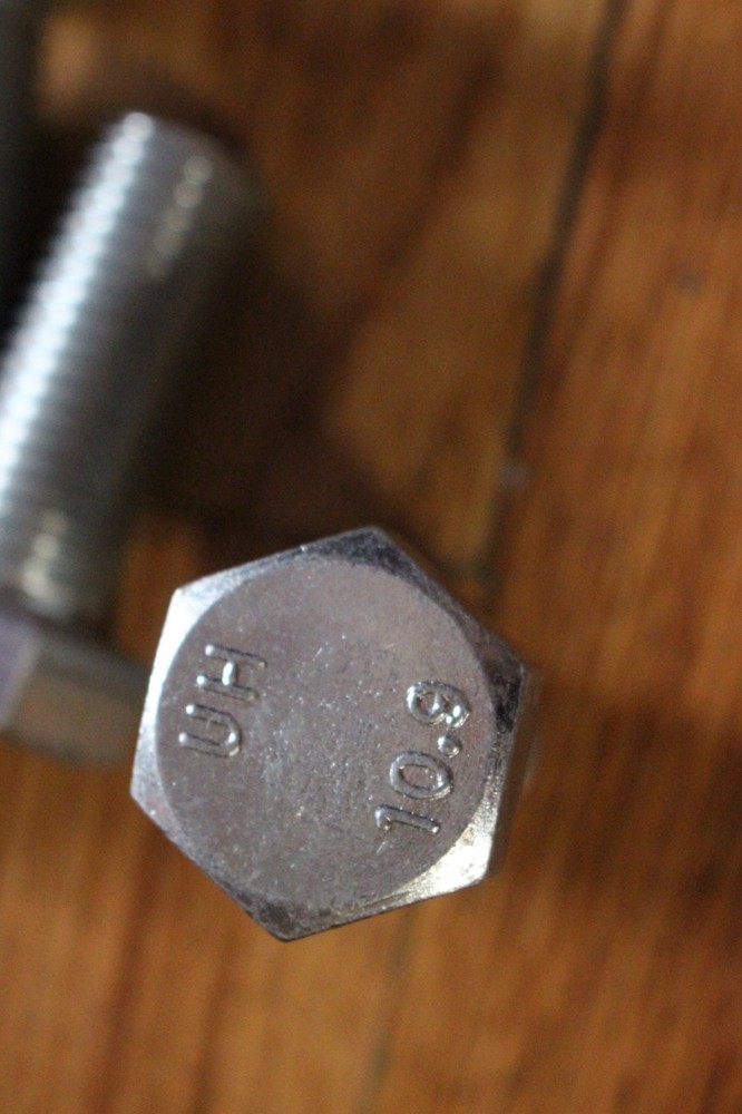 5-PACK JOHN DEERE UH 10.9 HEX BOLT 2" LONG THREADED PORTION