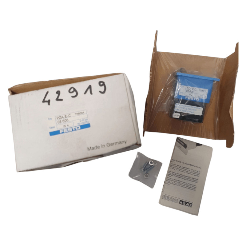 FESTO PZA-E-C Totalizer Counter 08 606