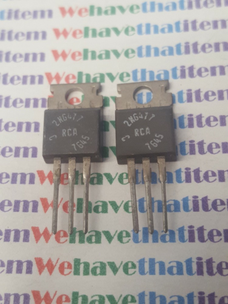 2N6477 / TRANSISTOR / 2 PIECES / (qzty)
