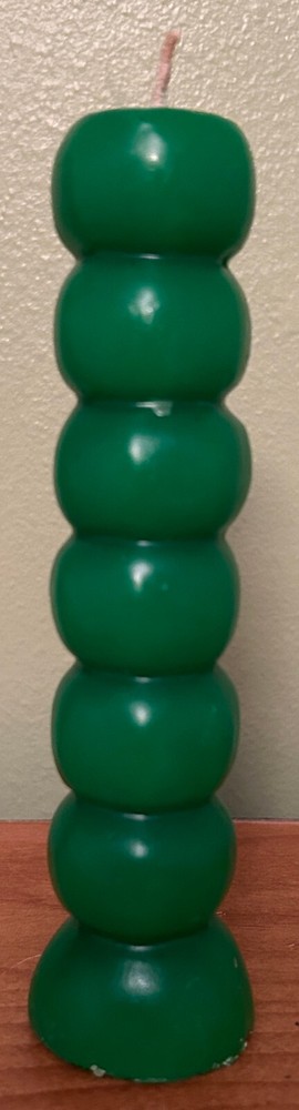 Green 7-Knob 7-Day Ritual Spell Candle!
