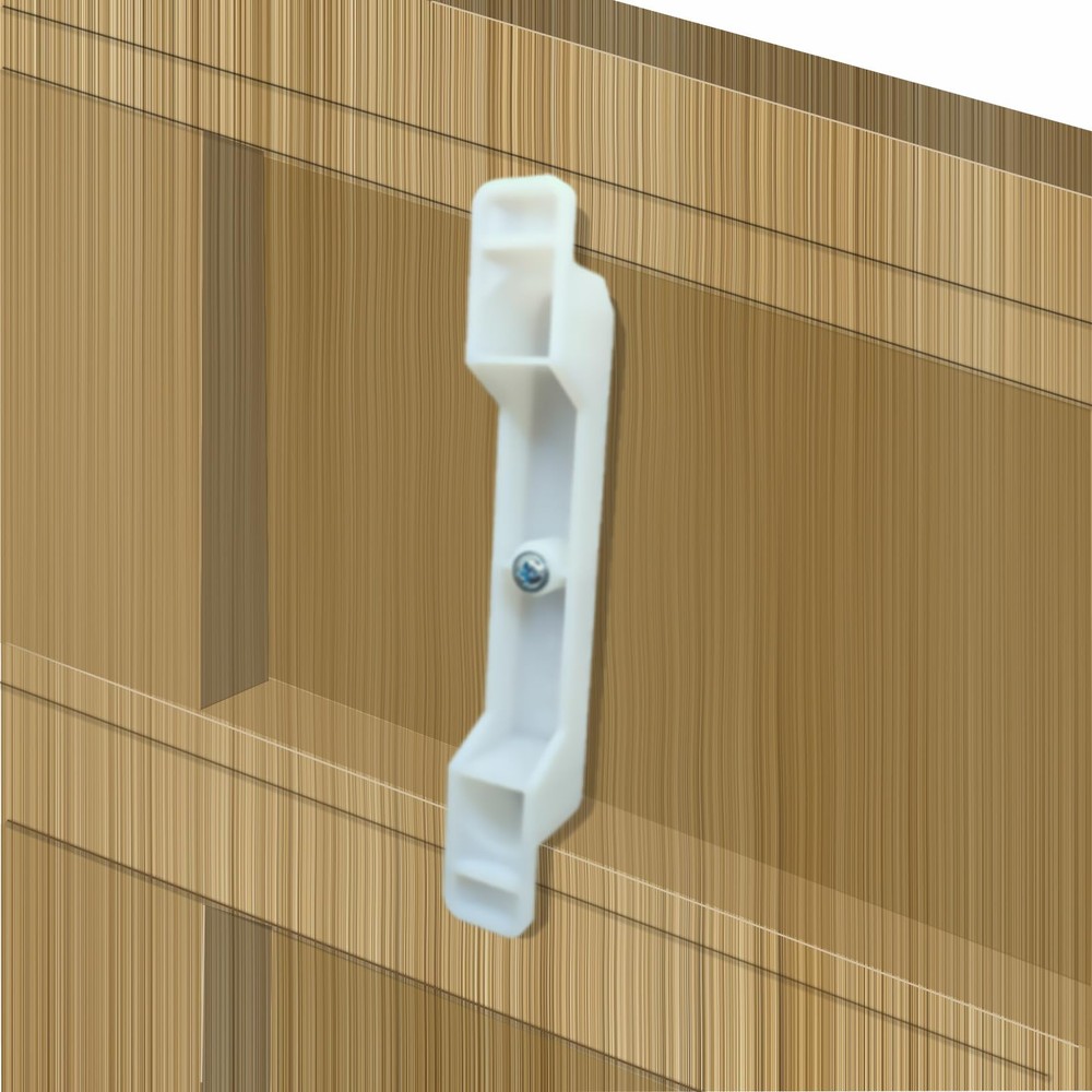 2 Sets (4 clips) False Front Connector False Front Cabinet Clips 4 1/2 Openin