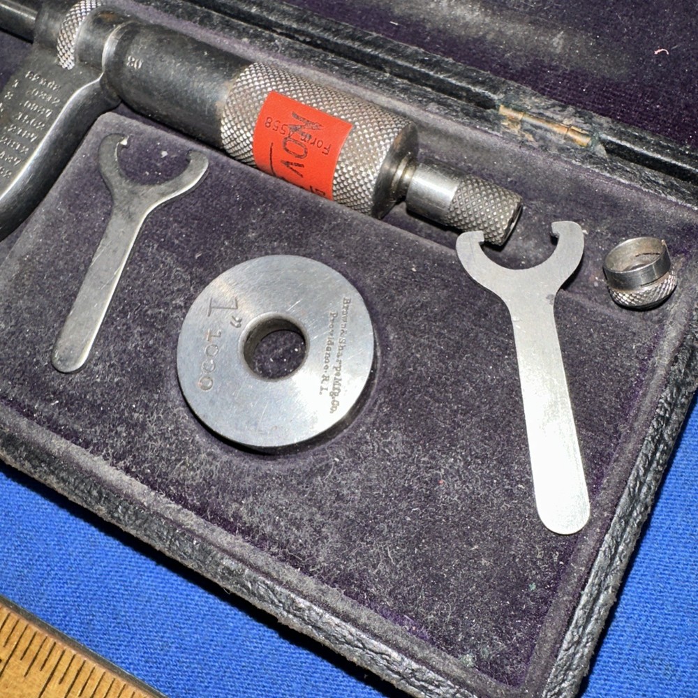 Brown & Sharpe # 47 Micrometer and Original Case!