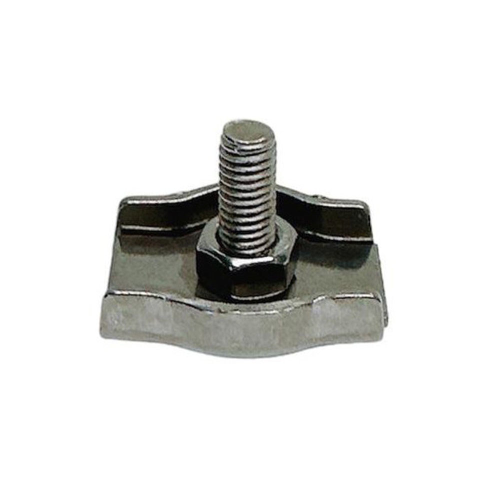 Simplex Single Bolt Wire Rope Clips,Stainless Steel for 3/8" Wire Cable