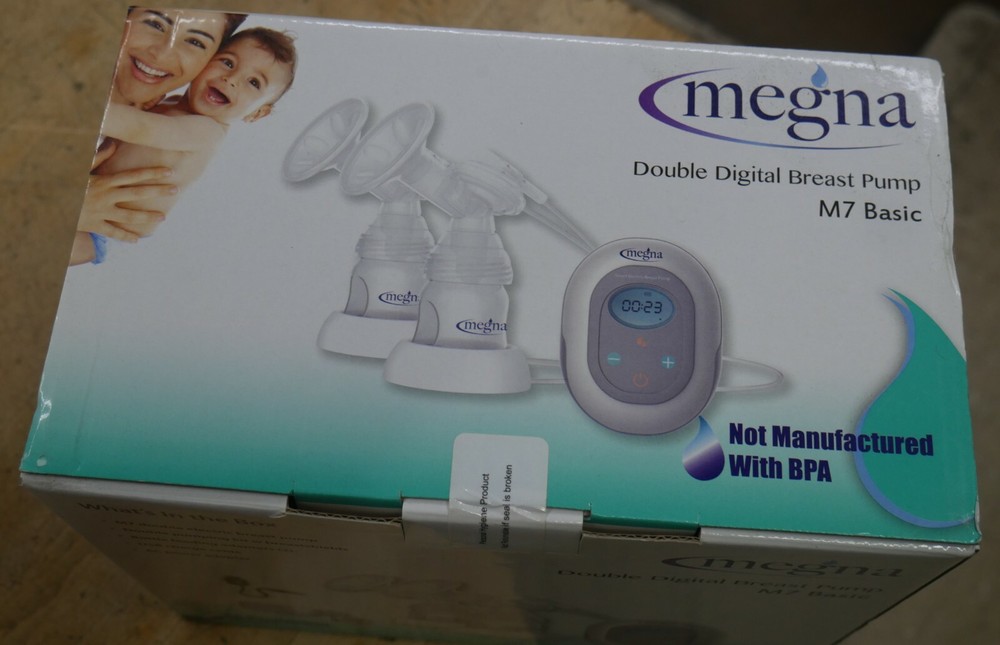 Megna double digital breast pump m7 basic NEW FREE SHIPPING