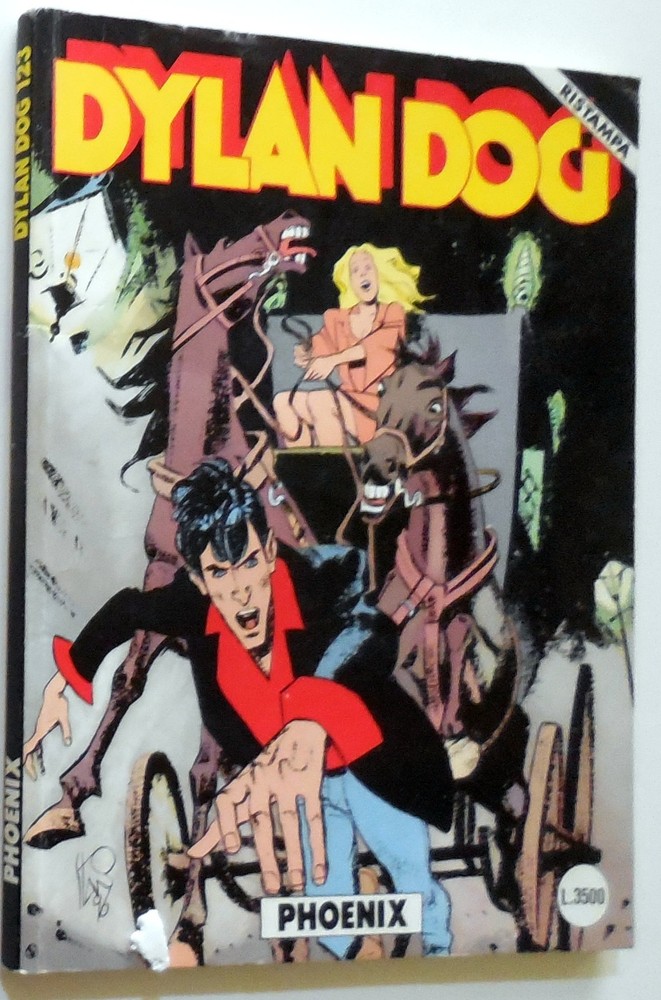 DYLAN DOG FIRST REPRINT BONELLI N.123 1999