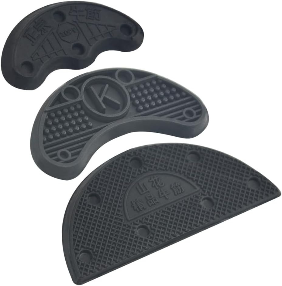 Versatile 30PCS Black Heel Taps – Durable, Non-Slip Solution for Shoes