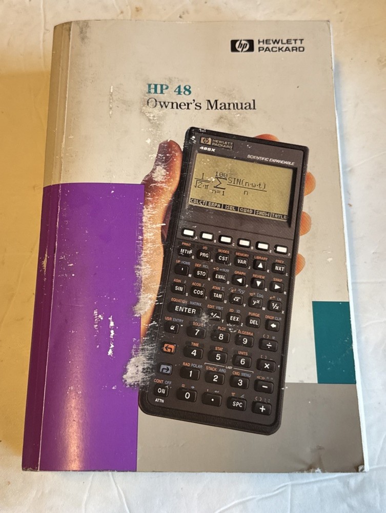 HP 48 Owner's Manual
