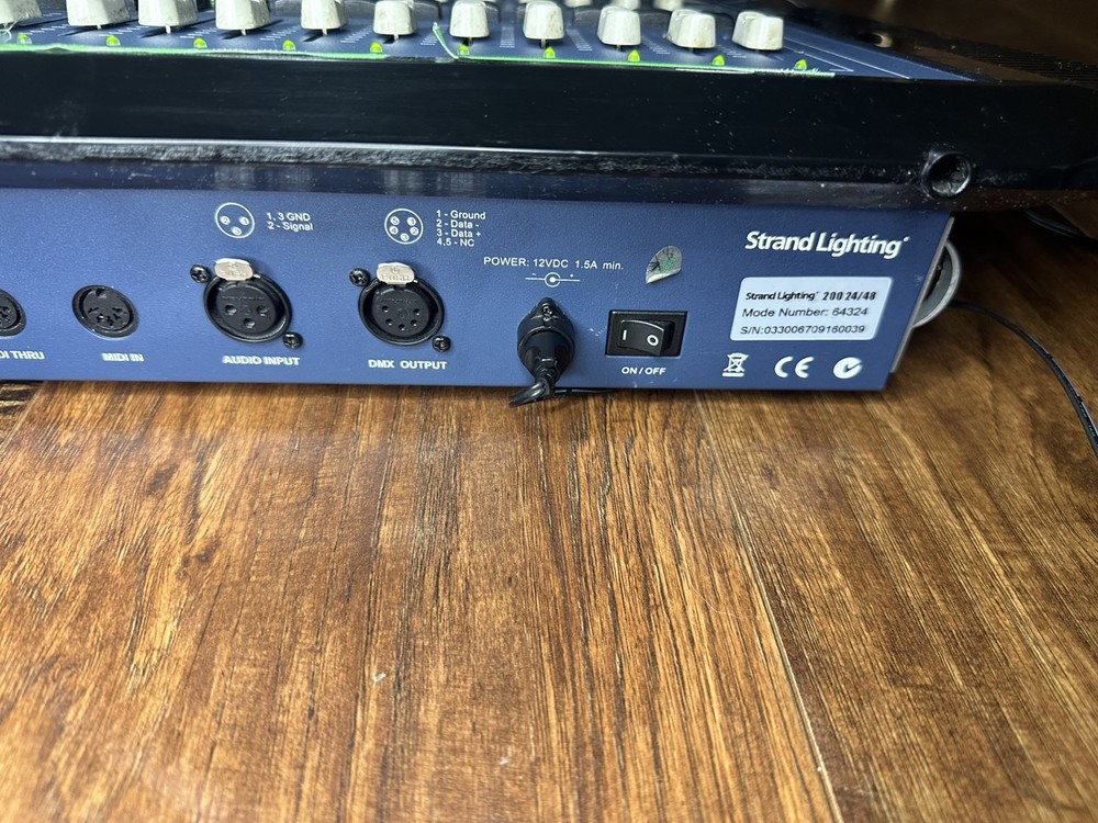 Strand Lighting 200 24/48 Panasonic Portable Control Console 24 Effects