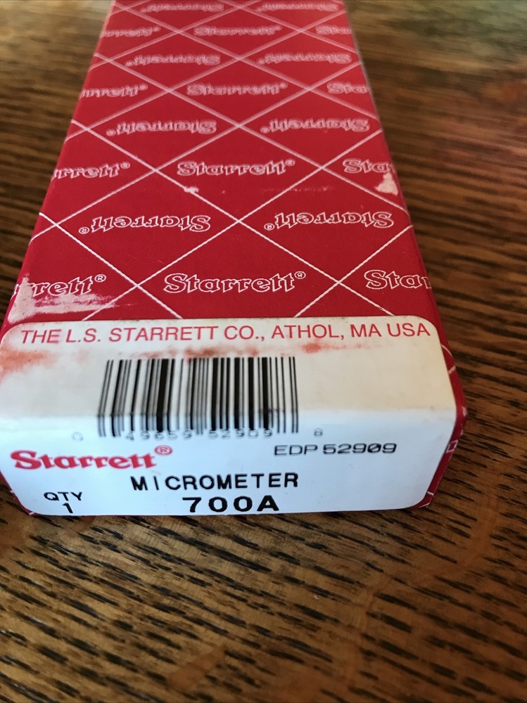 Starrett 700A Inside Micrometer Caliper NEW IN BOX
