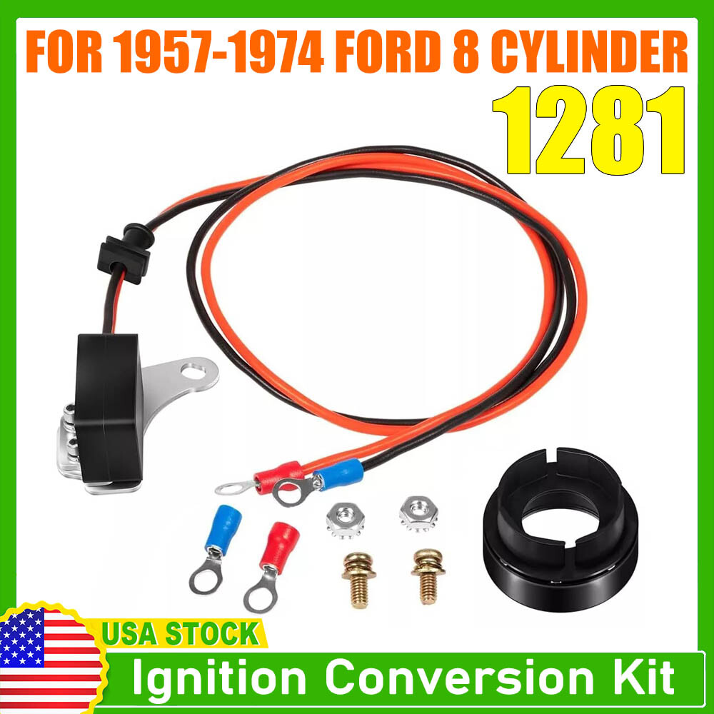 For Ford V8 Pertronix 1281 Ignition Points-to-Electronic Conversion Kit Ignitor