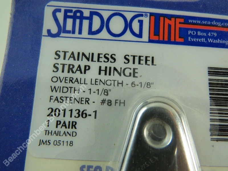 SEADOG STAINLESS STEEL STRAP HINGE HARDWARE BOAT SAIL (E2.5A1751)