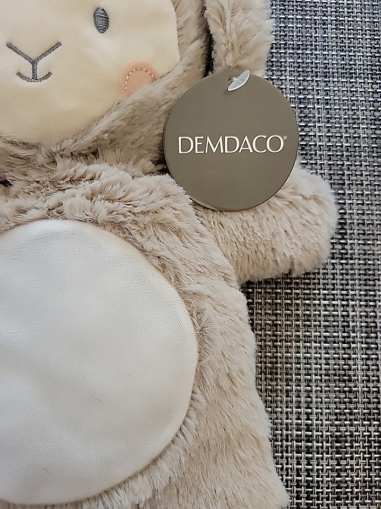DEMDACO Monkey Soft Plush Stuffed Hand Puppet NWT
