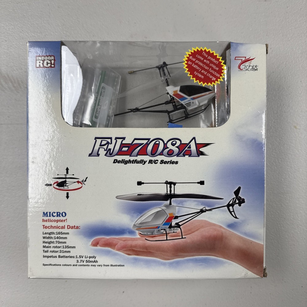 Remote Control Helicopter FJ-708A Not Tested