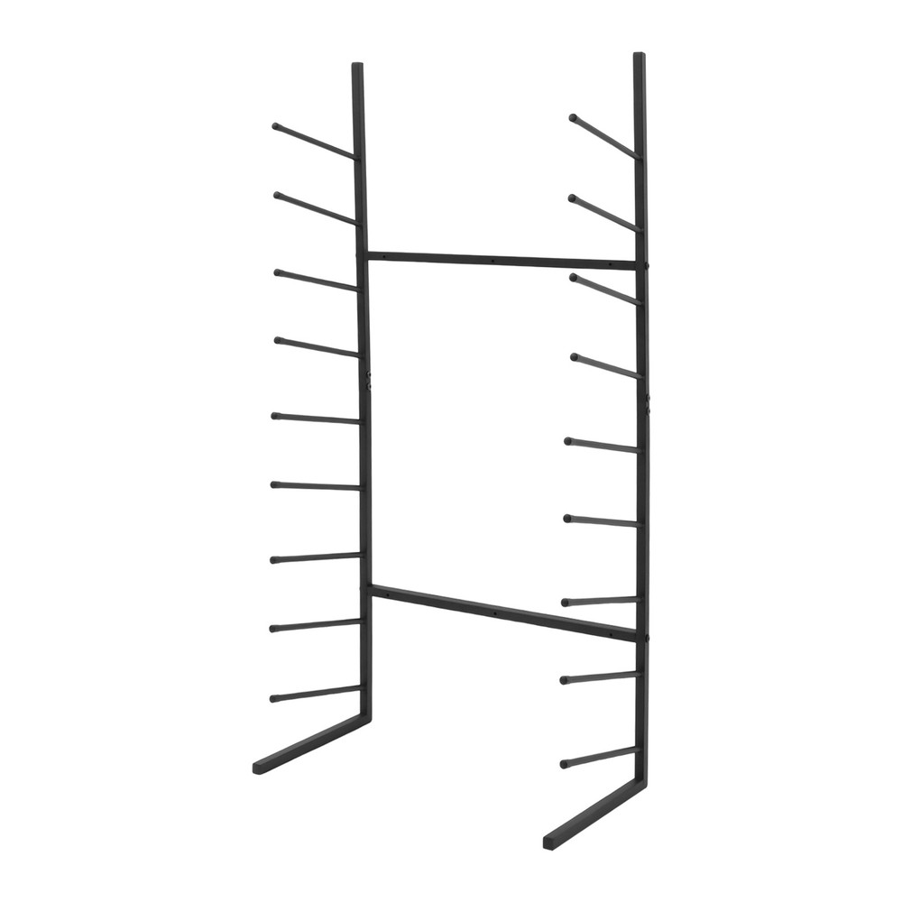 Wall-Mounted Blueprint Storage Rack - Organize Your Plans Efficiently