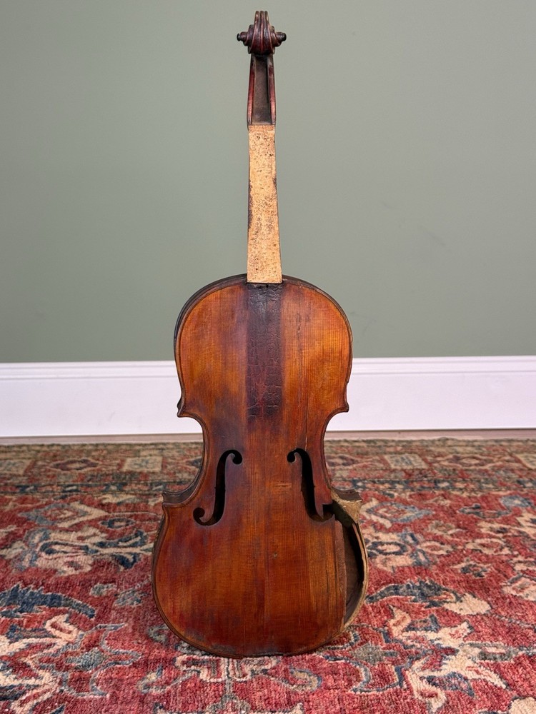 19th Century 3/4 Size Project Violin - Flame Maple