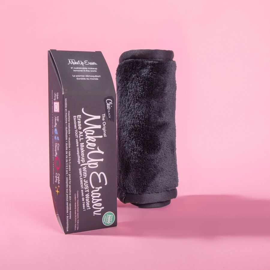 The Original MakeUp Eraser Full Size Chic Black Machine Washable