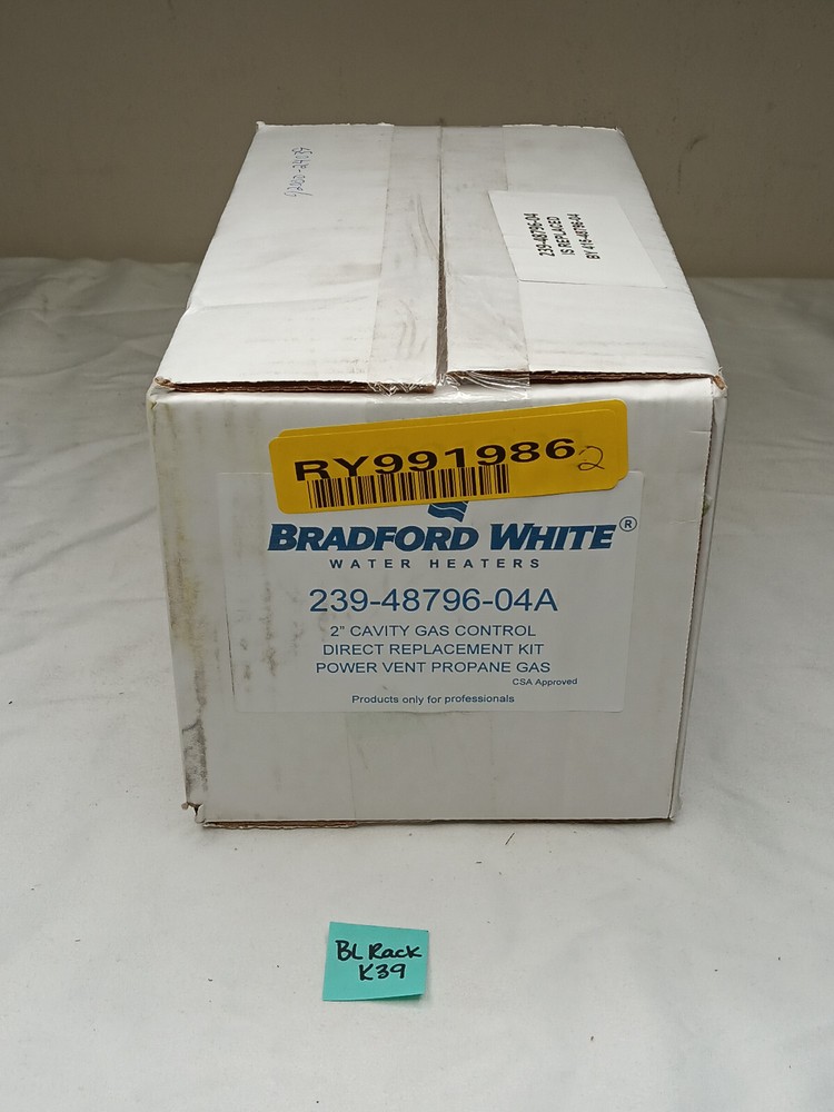 Bradford White Propane Gas Valve 239-48796-04A