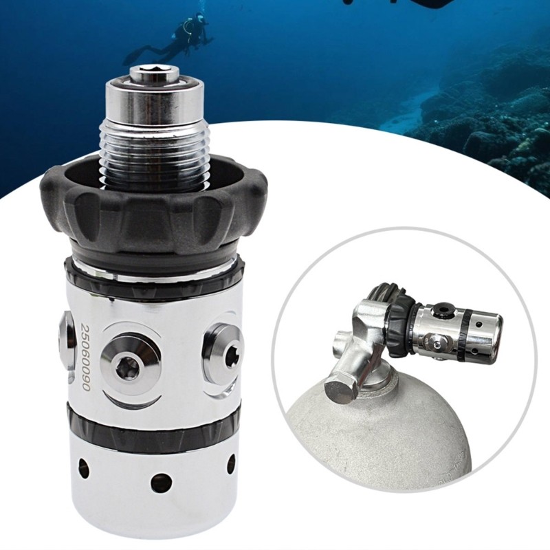 Professional DIN Regulator Stainless Steel Construction