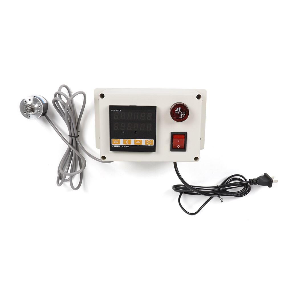 Digital Pulse Length Meter Rotary Encoder Meter Counter+Mounting bracket 300 ppr