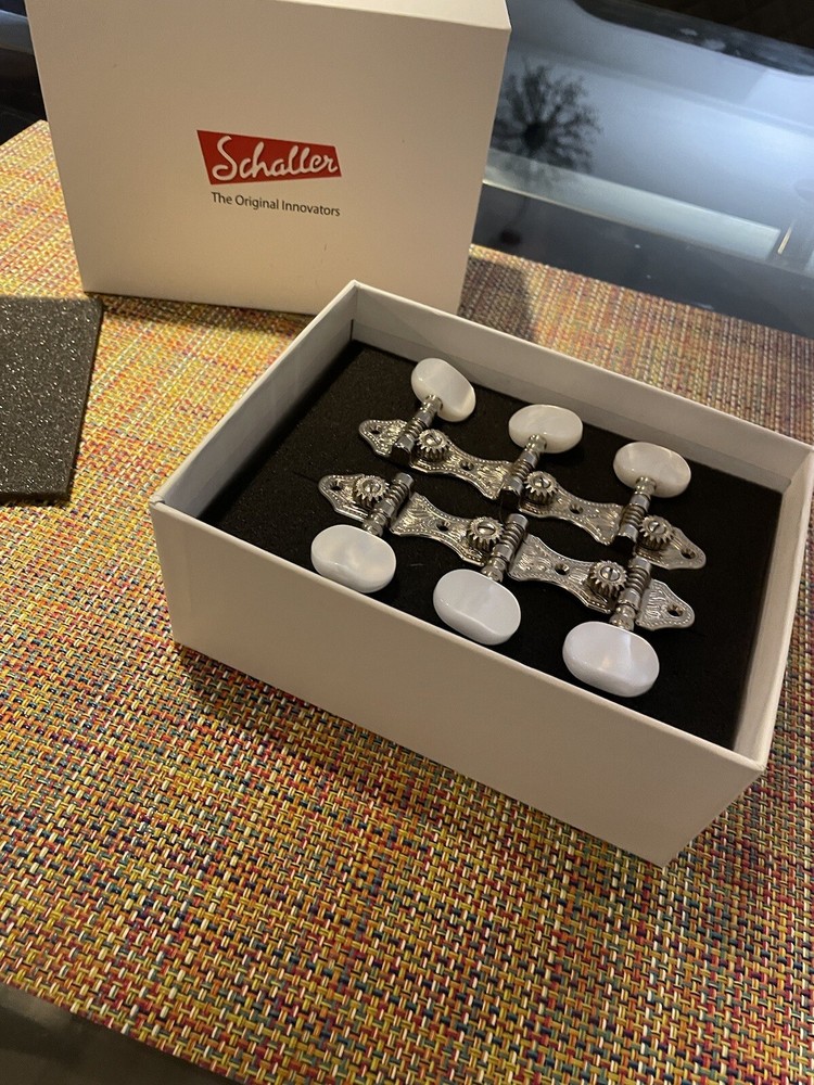 Schaller Classical steing rollers white