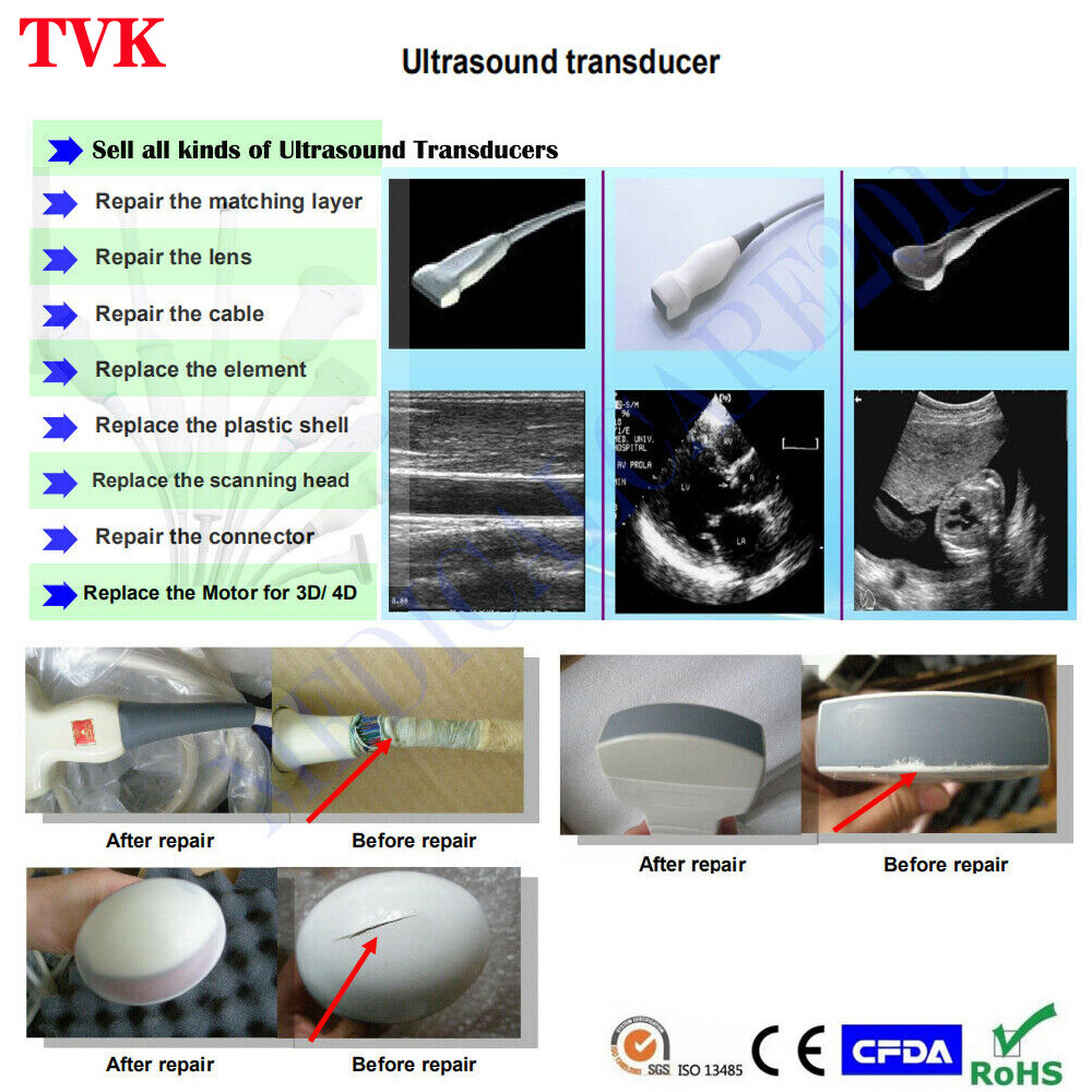 Mindray 2P2s Phased Array Probe For M5, M6 System, Compatible Transducer