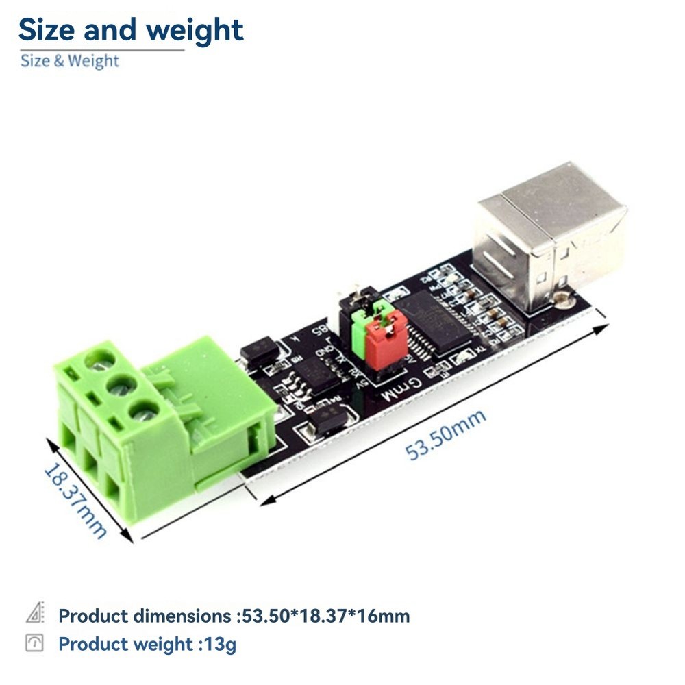 USB to 485 Module FT232 Chip Dual Function USB to 485 Module W4S35712