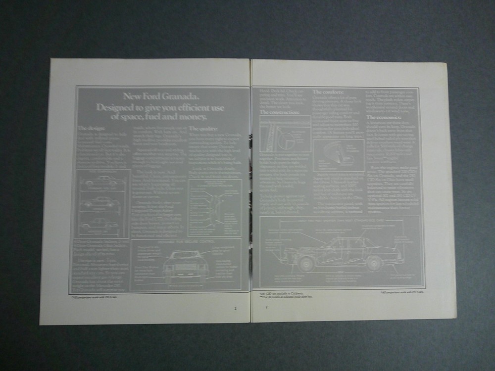 1975 Ford Granada Sales Catalog