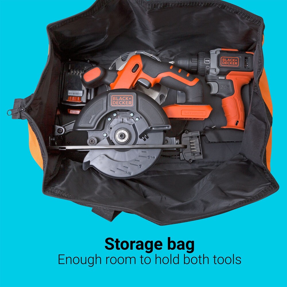 BLACK+DECKER 20V MAX* POWERCONNECT™ Combo Kit - BDCD220CS