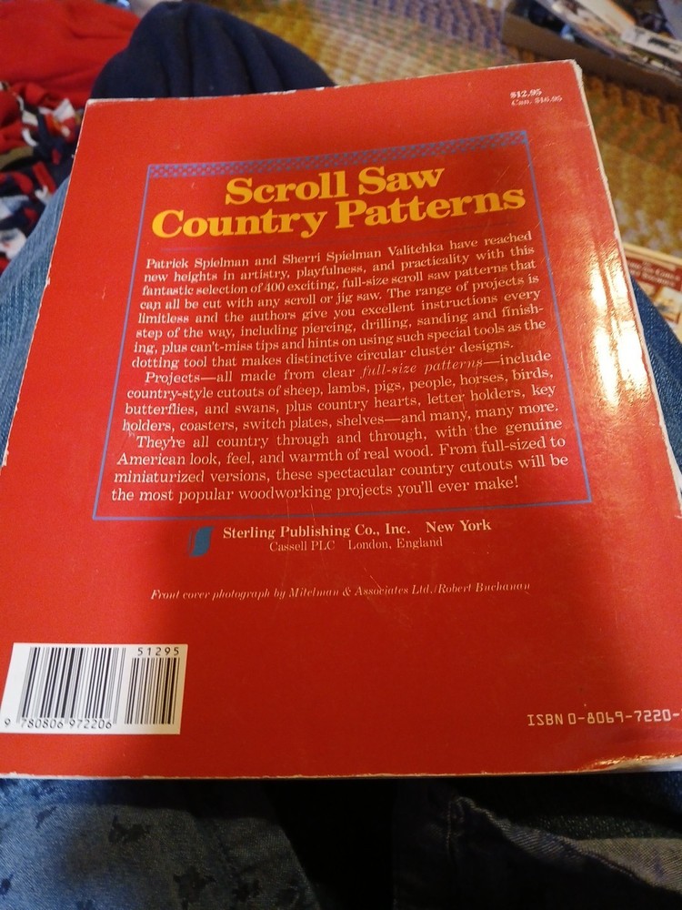Scroll Saw Country Patterns softcover